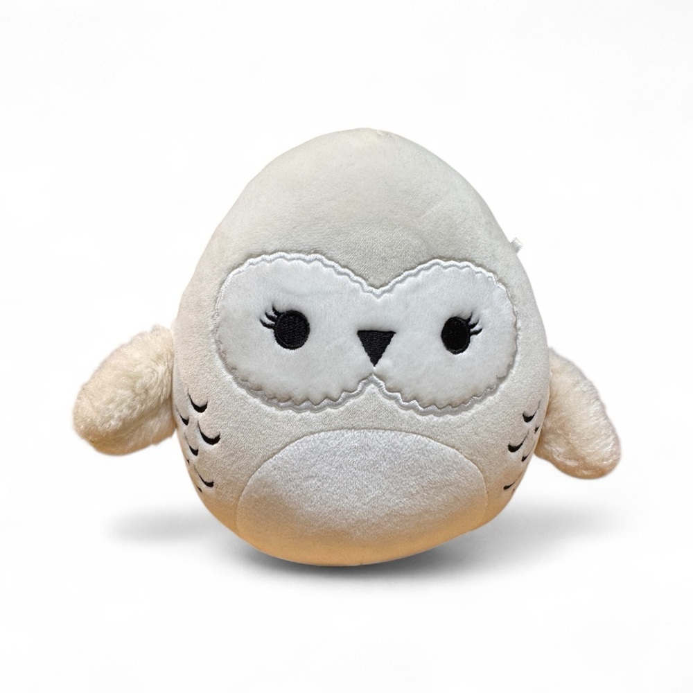 Squishmallows Harry Potter Hedwig Owl Plush 7” White Wizarding World Kellytoy